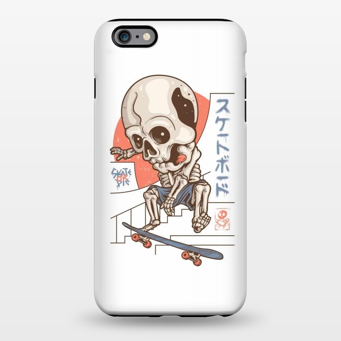 iPhone 6/6s plus StrongFit Skullboarding 1 by Afif Quilimo