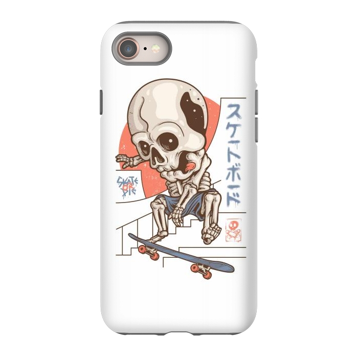 iPhone 8 StrongFit Skullboarding 1 by Afif Quilimo