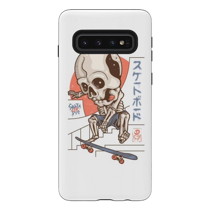 Galaxy S10 StrongFit Skullboarding 1 by Afif Quilimo