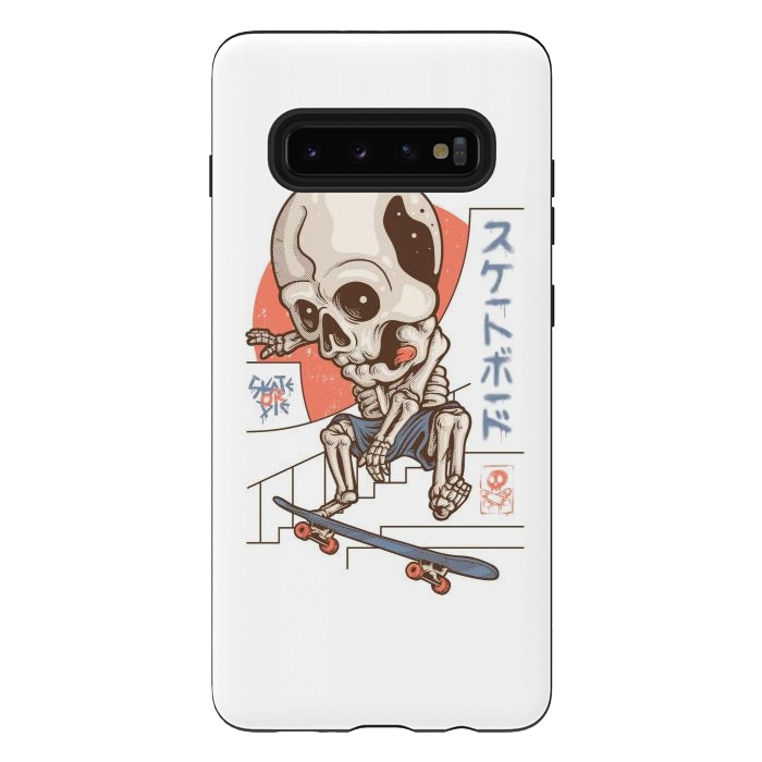 Galaxy S10 plus StrongFit Skullboarding 1 by Afif Quilimo