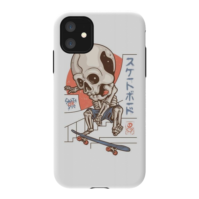 iPhone 11 StrongFit Skullboarding 1 by Afif Quilimo