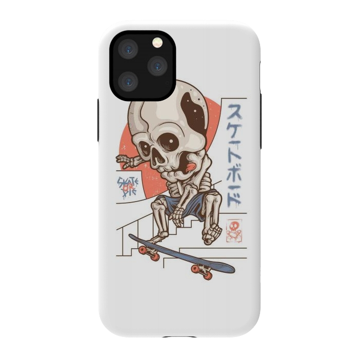 iPhone 11 Pro StrongFit Skullboarding 1 by Afif Quilimo