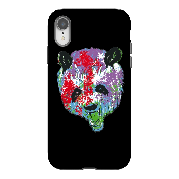 iPhone Xr StrongFit Angry Panda  by Winston