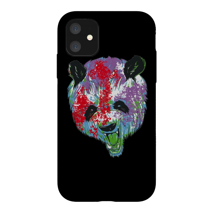 iPhone 11 StrongFit Angry Panda  by Winston