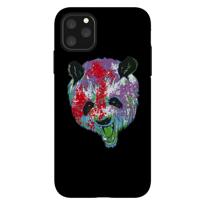 iPhone 11 Pro Max StrongFit Angry Panda  by Winston