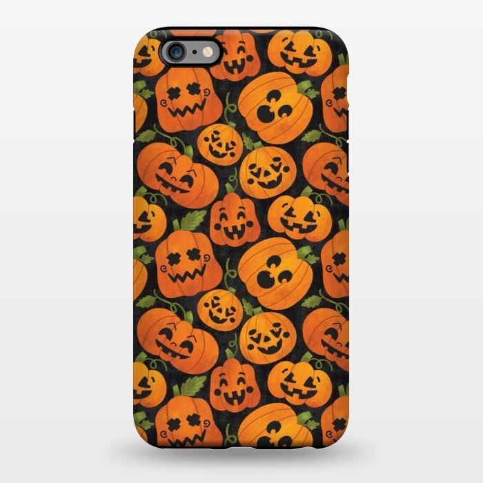 iPhone 6/6s plus StrongFit Funny Jack-O-Lanterns by Noonday Design
