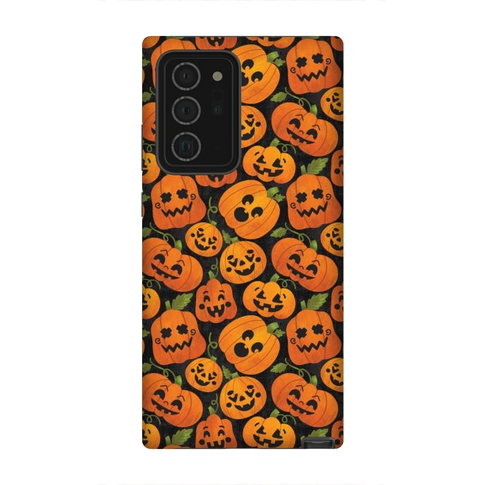 Galaxy Note 20 Ultra StrongFit Funny Jack-O-Lanterns by Noonday Design