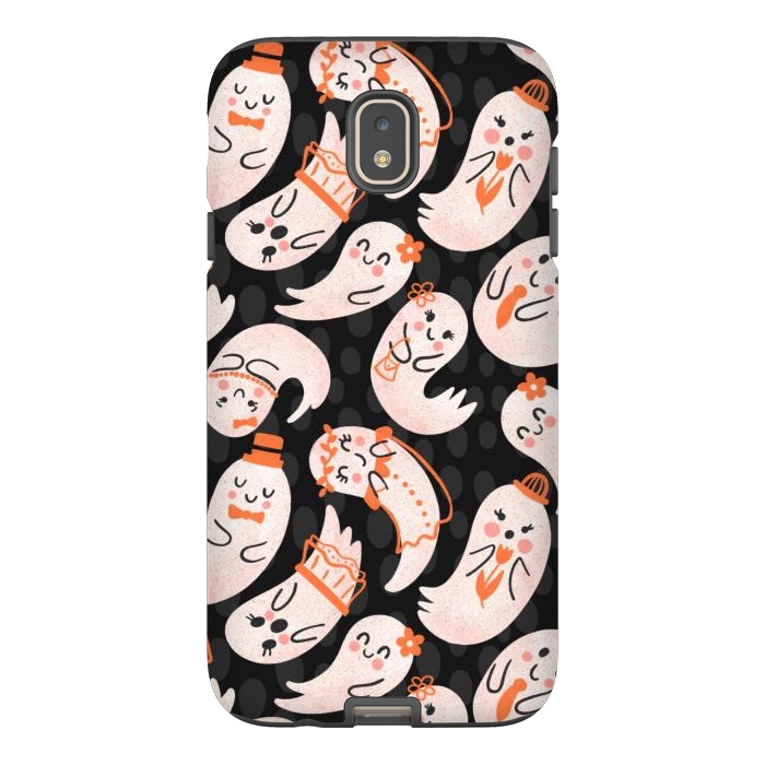 Galaxy J7 StrongFit Cute Ghost Friends by Noonday Design