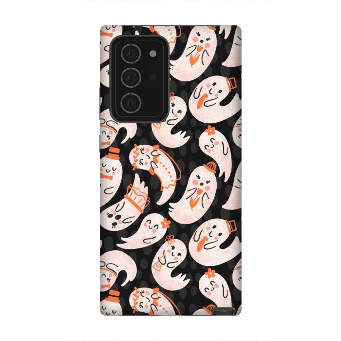 Galaxy Note 20 Ultra StrongFit Cute Ghost Friends by Noonday Design