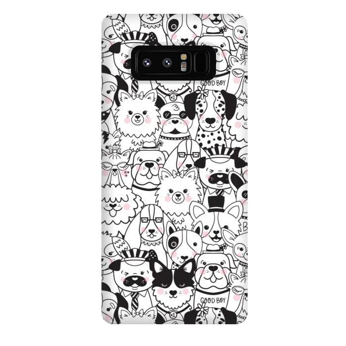 Galaxy Note 8 StrongFit Puppy Party by Noonday Design