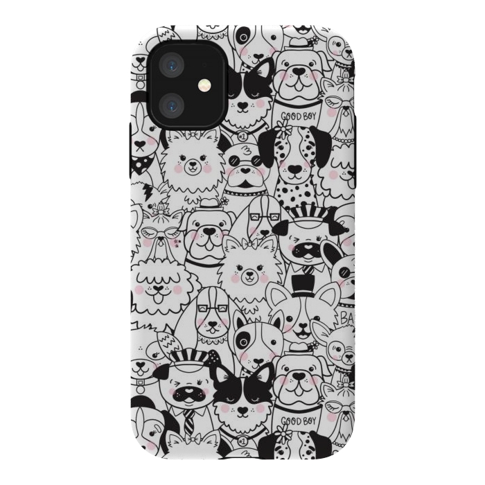 iPhone 11 StrongFit Puppy Party by Noonday Design