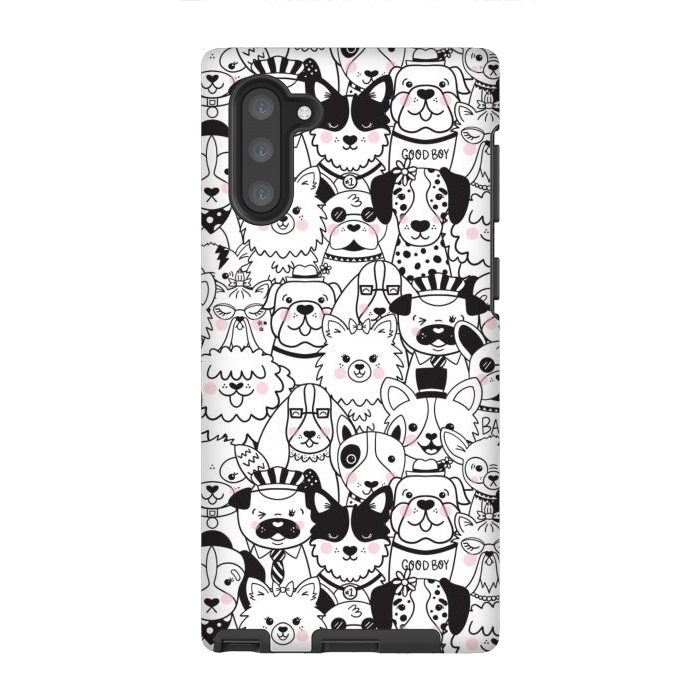 Galaxy Note 10 StrongFit Puppy Party by Noonday Design