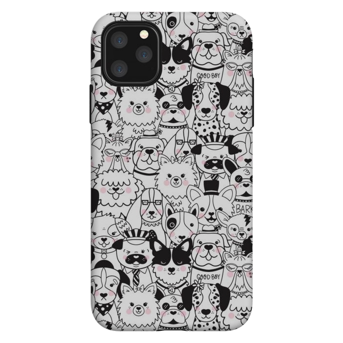 iPhone 11 Pro Max StrongFit Puppy Party by Noonday Design