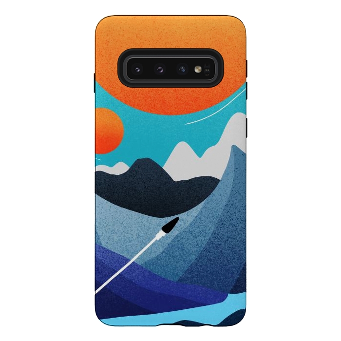 Galaxy S10 StrongFit Fly away by Steve Wade (Swade)