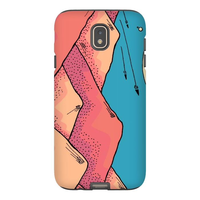 Galaxy J7 StrongFit The pink and orange hills of Mars by Steve Wade (Swade)