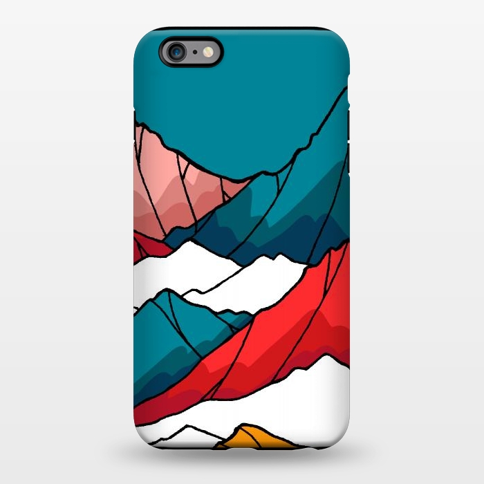 iPhone 6/6s plus StrongFit The coloured mountains by Steve Wade (Swade)