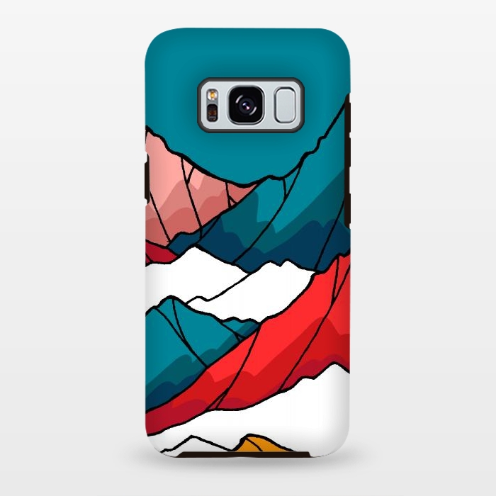 Galaxy S8 plus StrongFit The coloured mountains by Steve Wade (Swade)
