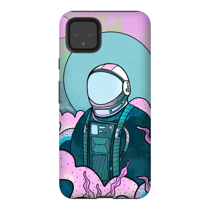 Pixel 4XL StrongFit The planet explorer V8 by Steve Wade (Swade)