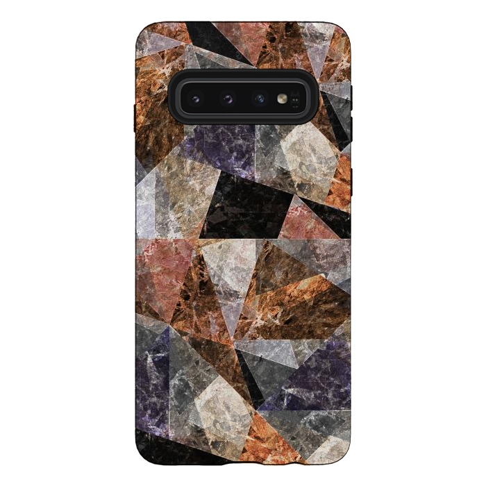Galaxy S10 StrongFit Marble Texture G428 by Medusa GraphicArt
