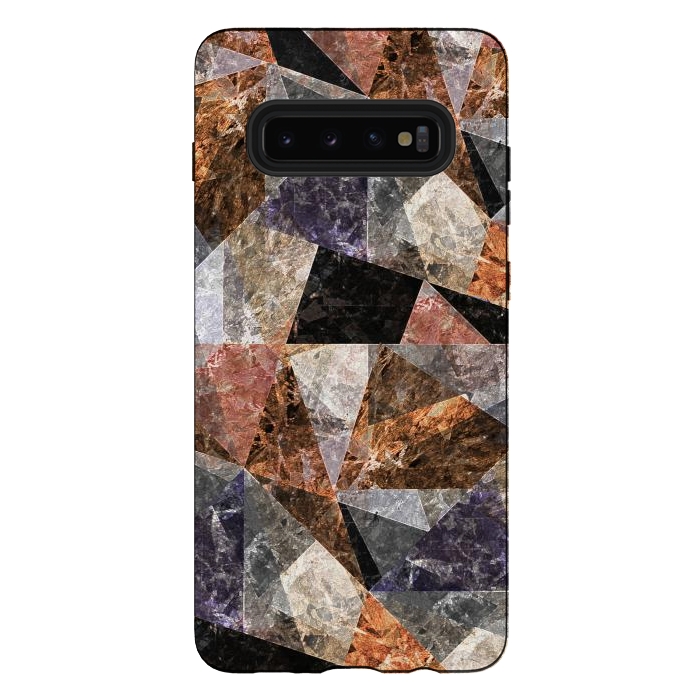 Galaxy S10 plus StrongFit Marble Texture G428 by Medusa GraphicArt