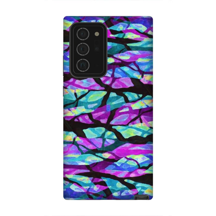 Galaxy Note 20 Ultra StrongFit Abstract Trees Digital Art G551 by Medusa GraphicArt