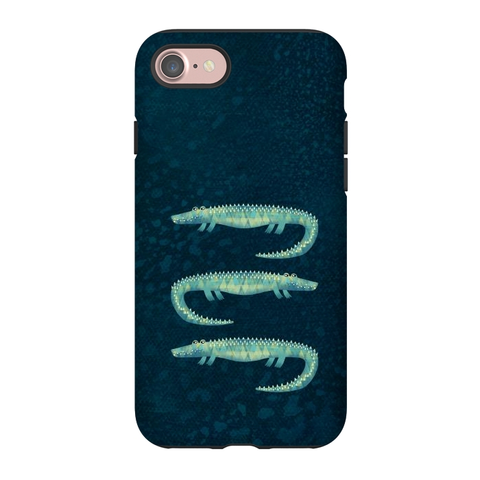 iPhone 7 StrongFit Alligator - or maybe Crocodile by Nic Squirrell