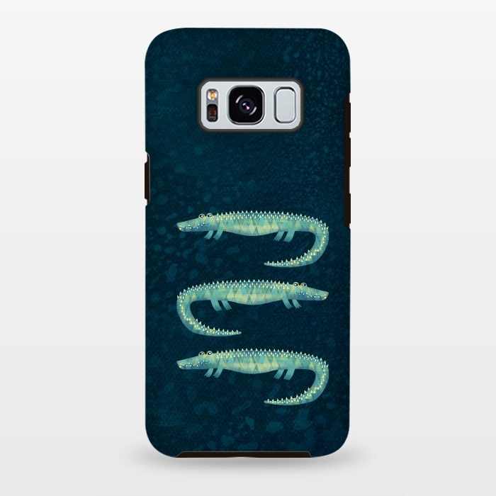 Galaxy S8 plus StrongFit Alligator - or maybe Crocodile by Nic Squirrell