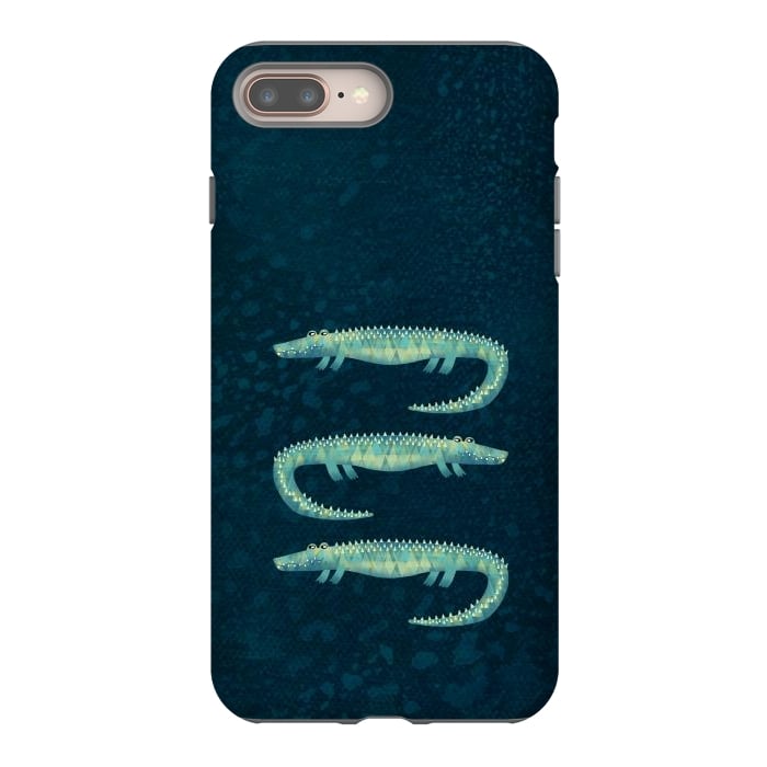 iPhone 8 plus StrongFit Alligator - or maybe Crocodile by Nic Squirrell