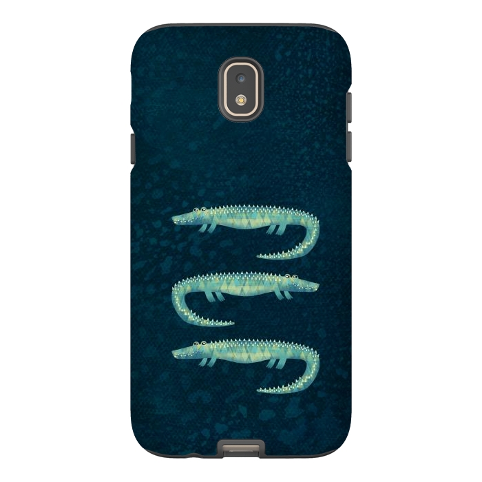 Galaxy J7 StrongFit Alligator - or maybe Crocodile by Nic Squirrell
