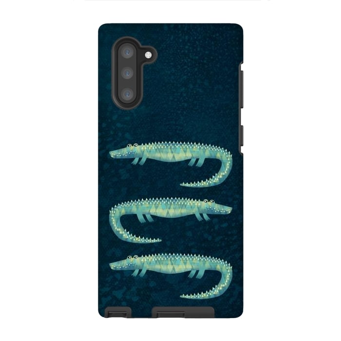 Galaxy Note 10 StrongFit Alligator - or maybe Crocodile by Nic Squirrell