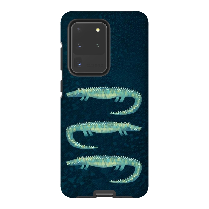 Galaxy S20 Ultra StrongFit Alligator - or maybe Crocodile by Nic Squirrell