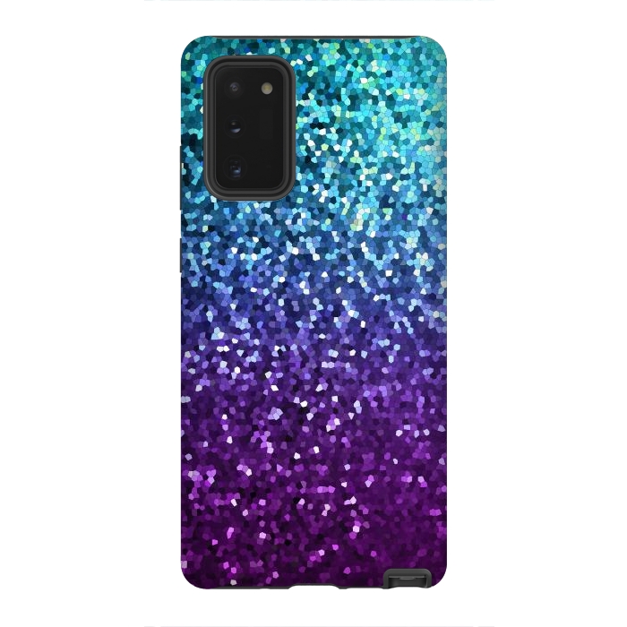 Galaxy Note 20 StrongFit Mosaic Sparkley Texture G198 by Medusa GraphicArt