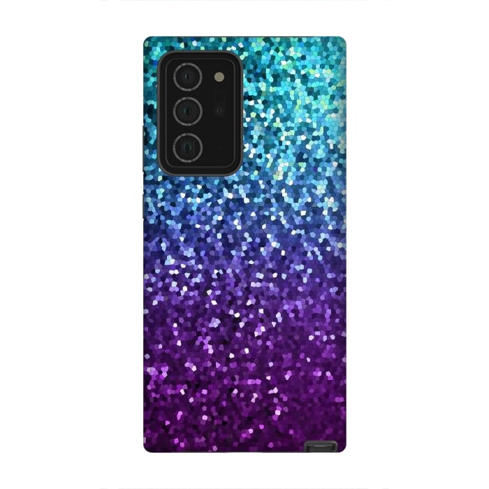 Galaxy Note 20 Ultra StrongFit Mosaic Sparkley Texture G198 by Medusa GraphicArt