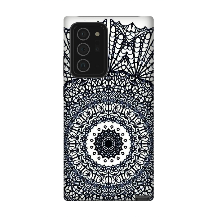 Galaxy Note 20 Ultra StrongFit Mandala Mehndi Style G378 by Medusa GraphicArt