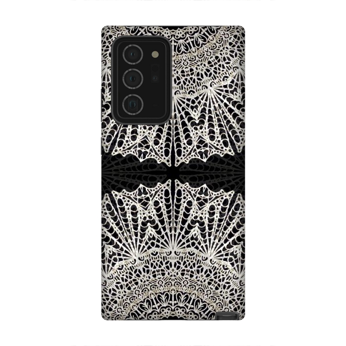 Galaxy Note 20 Ultra StrongFit Mandala Mehndi Style G384 by Medusa GraphicArt