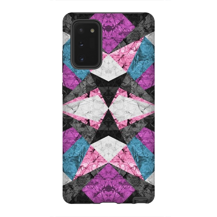 Galaxy Note 20 StrongFit Marble Geometric Background G438 by Medusa GraphicArt