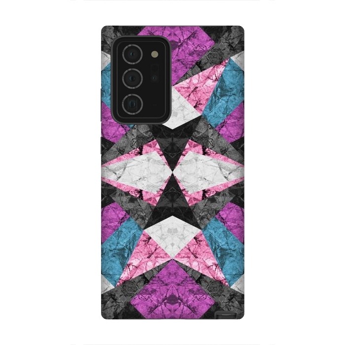 Galaxy Note 20 Ultra StrongFit Marble Geometric Background G438 by Medusa GraphicArt