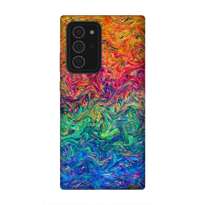 Galaxy Note 20 Ultra StrongFit Fluid Colors G249 by Medusa GraphicArt