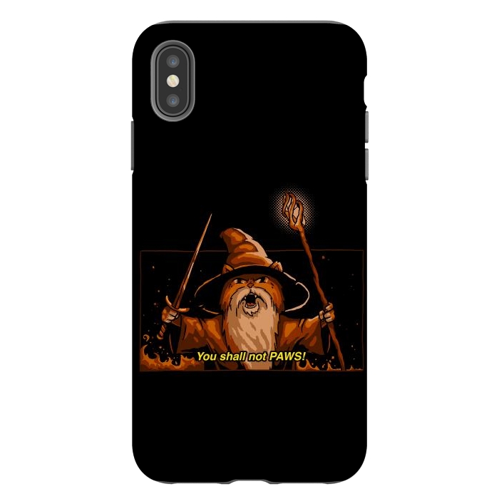 iPhone Xs Max StrongFit You Shall Not PAWS! by Vó Maria