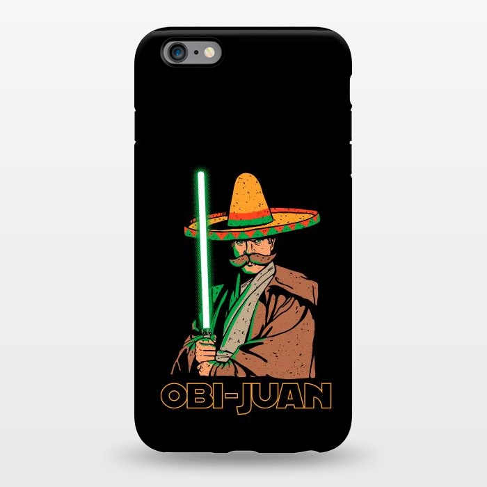iPhone 6/6s plus StrongFit Obi Juan Funny Mexican Sombrero Cinco de Mayo by Vó Maria