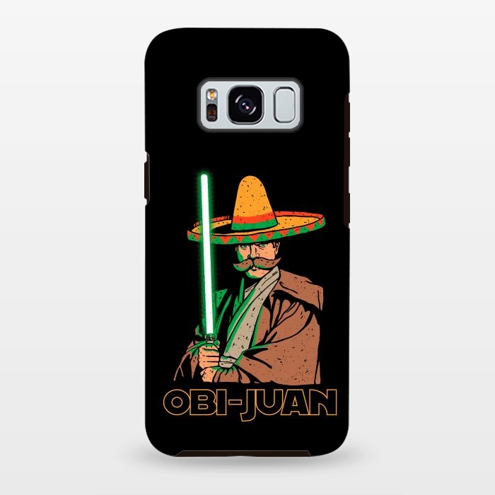 Galaxy S8 plus StrongFit Obi Juan Funny Mexican Sombrero Cinco de Mayo by Vó Maria