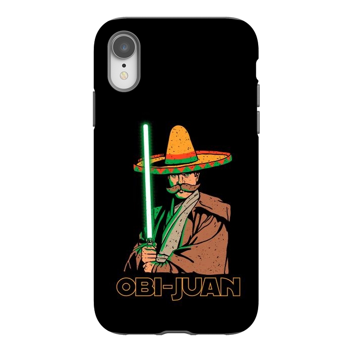 iPhone Xr StrongFit Obi Juan Funny Mexican Sombrero Cinco de Mayo by Vó Maria