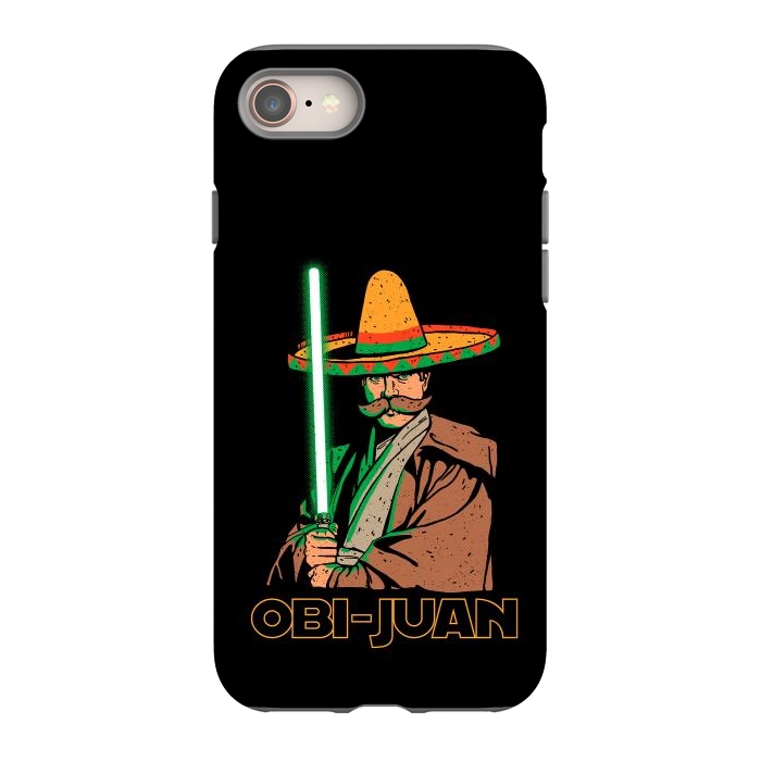iPhone SE StrongFit Obi Juan Funny Mexican Sombrero Cinco de Mayo by Vó Maria