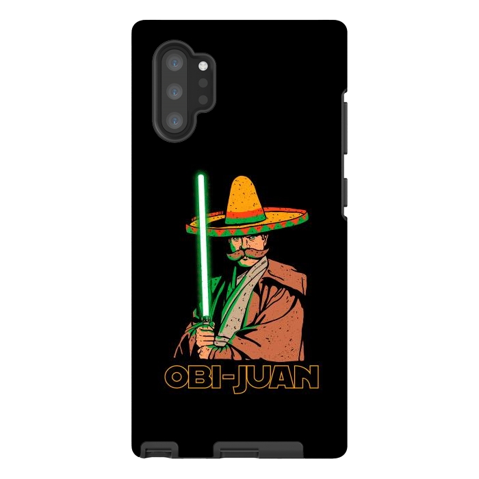 Galaxy Note 10 plus StrongFit Obi Juan Funny Mexican Sombrero Cinco de Mayo by Vó Maria