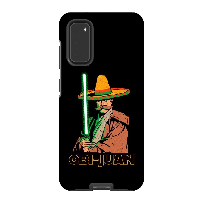Galaxy S20 StrongFit Obi Juan Funny Mexican Sombrero Cinco de Mayo by Vó Maria