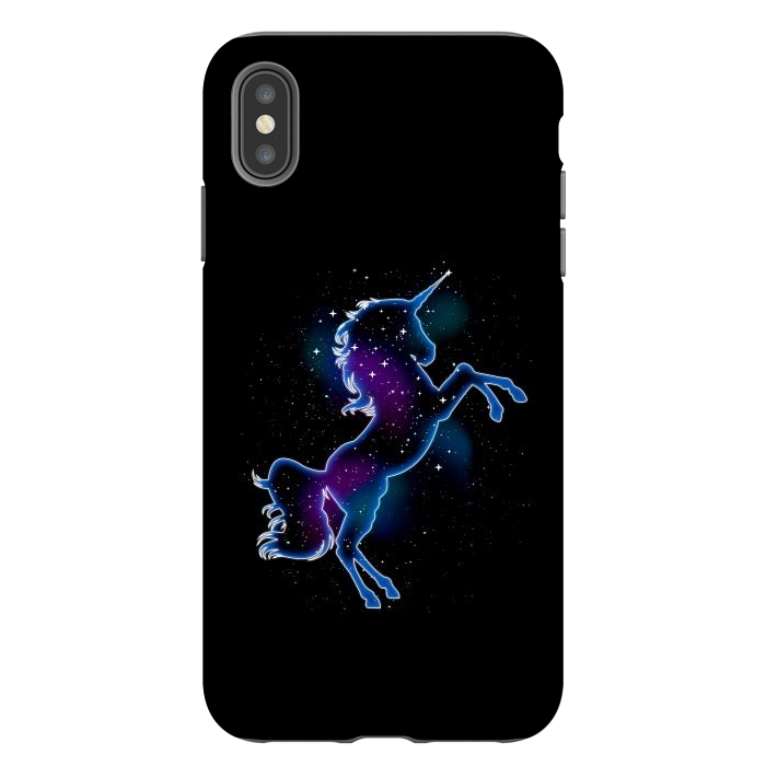 iPhone Xs Max StrongFit Unicorn Stars  by Vó Maria