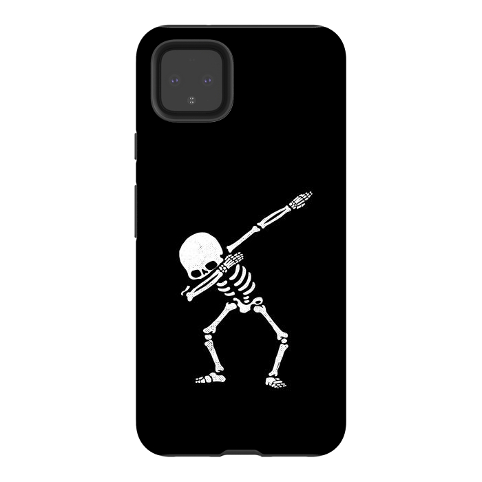 Pixel 4XL StrongFit Dabbing Skeleton Dab Pose Hip Hop Skull by Vó Maria