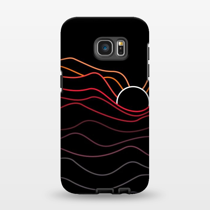 Galaxy S7 EDGE StrongFit Sunset by Vó Maria