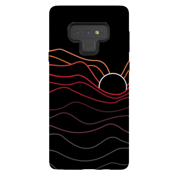 Galaxy Note 9 StrongFit Sunset by Vó Maria