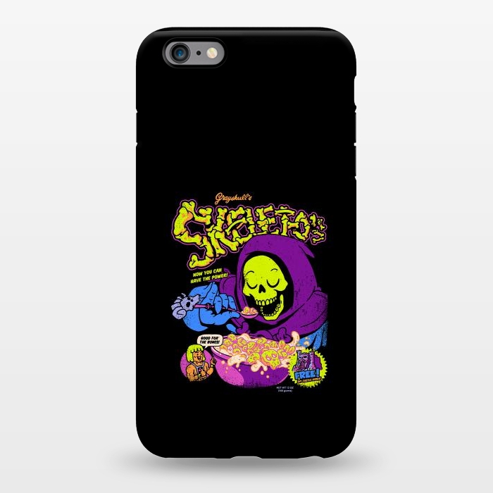 iPhone 6/6s plus StrongFit Skelet-O's - Grayskull Cereal by Vó Maria